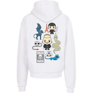 F4NT4STIC Sweatshirt  gemengde kleuren / wit