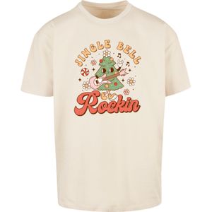 F4NT4STIC Shirt 'Jingle Bell Rockin Christmas'  sand / gemengde kleuren