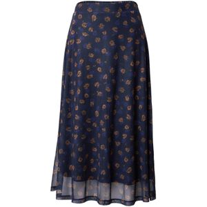 MSCH COPENHAGEN Rok 'Ginie Illenora'  navy / donkerblauw / lichtbruin