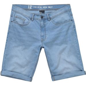 JP1880 - Broek - Blauw - Katoen - Knielengte - Regular Pasvorm