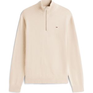 Tommy Jeans Trui 'ESS'  crème / navy / rood / wit