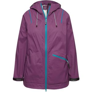 Ulla Popken Functionele jas  blauw / aubergine