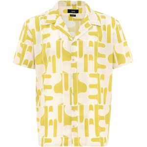 Antioch Overhemd  geel / wit