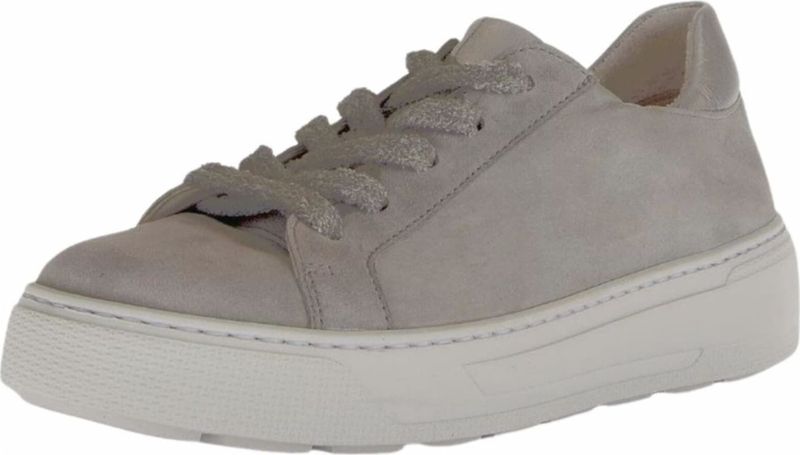 Sneakers - Effen - Suède - Flexibele Zool - Middelhoge Hak