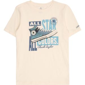 CONVERSE Shirt  turquoise / lichtblauw / donkerblauw / natuurwit