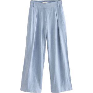 Next Bandplooibroek  lichtblauw