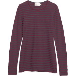 ARMEDANGELS Shirt 'EINIAARA'  grijs / bordeaux