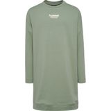 Hummel Jurk  lichtbeige / groen