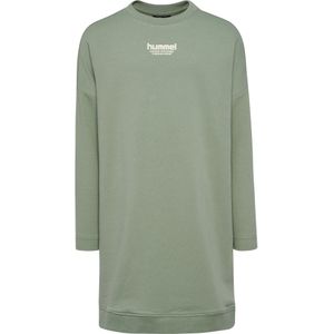 Hummel Jurk  lichtbeige / groen
