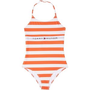 TOMMY HILFIGER Badpak  marine / lichtgrijs / kreeft / wit