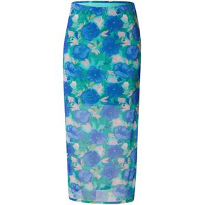 OBJECT Rok  blauw / turquoise / groen / zalm roze