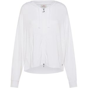 DEHA Sportief sweatvest  wit