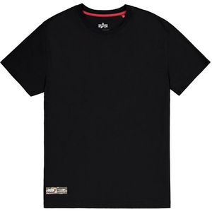 Alpha Industries Camo Label Back Print T-shirt Met Korte Mouwen