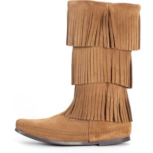 Minnetonka Laarzen 'Joia'  lichtbruin