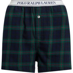 Polo Ralph Lauren Pyjamabroek ' Cozy Flannel '  donkerblauw / donkergroen