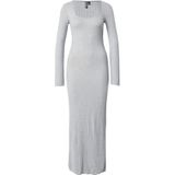 Pieces - Iris - Lange Jurk - Met Lange Mouwen - Enkellengte - Diepe V-hals