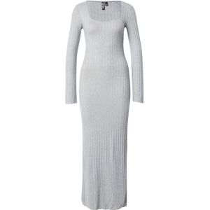 Pieces - Iris - Lange Jurk - Met Lange Mouwen - Enkellengte - Diepe V-hals