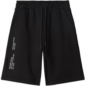 Bershka Broek  zwart / wit