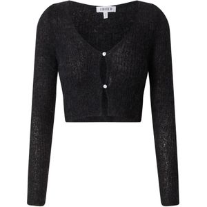 EDITED Gebreid vest  zwart