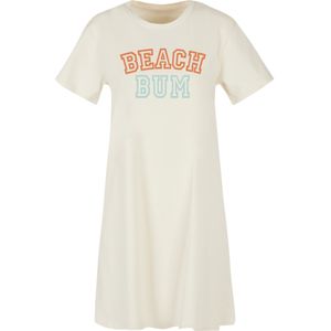 F4NT4STIC Jurk 'Beach Bum'  sand / aqua / oranje