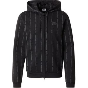 EA7 Emporio Armani Sweatvest  lichtgrijs / zwart