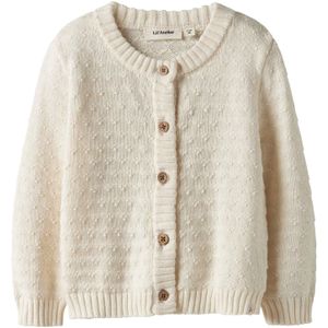 Lil'Atelier Gebreid vest  natuurwit