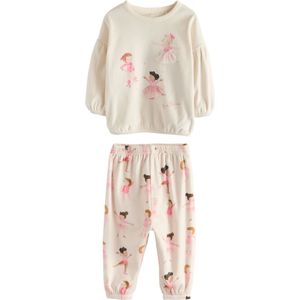 Next Nachtkledij  donkerbruin / rosa / wit