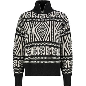 Eight2Nine Trui  crème / zwart