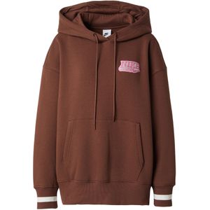 Nike Sportswear Sweatshirt 'PHNX FLC'  bruin / pink / wit