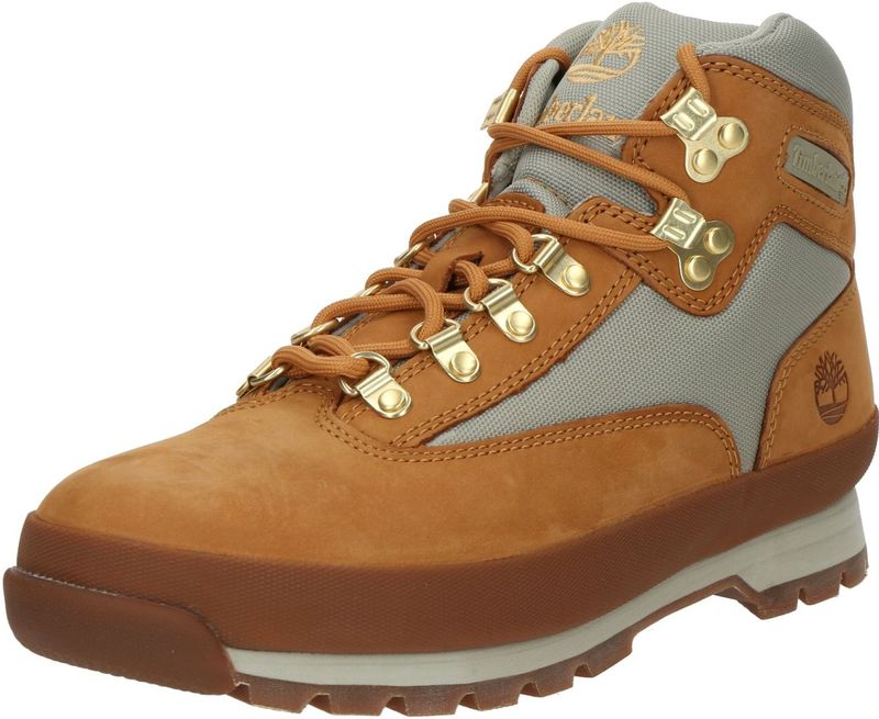 Timberland - Euro Hiker Mid - Leren Wandelschoenen - Bruin - Voor Mannen