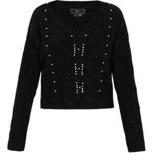 faina Trui  zwart / wit