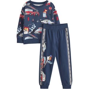 Lindex Joggingpak  navy / rood / zwart / wit