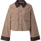 VERO MODA Tussenjas 'VMVIC'  brokaat / donkerbruin