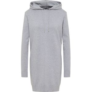 Bruno Banani Jurk 'Blake'  grijs gemêleerd / zwart / wit