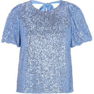 faina Blouse 'Fashion Look'  lichtblauw