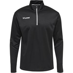 Hummel - Authentic Half-Zip Sweatshirt - Zwart - Juniors