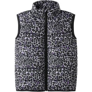 NAME IT Bodywarmer 'NKFMYLANE'  lichtlila / zwart / wit