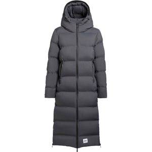 khujo Wintermantel 'Larea3'  donkergrijs / zwart / wit