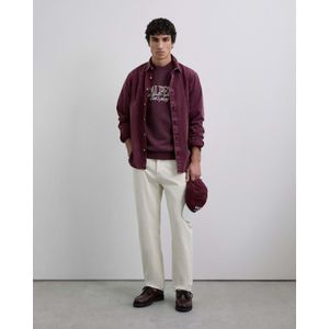 Scalpers Sweatshirt 'Play'  beige / bourgogne