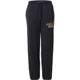 Nike Sportswear Broek 'CLUB'  goud / zwart / wit