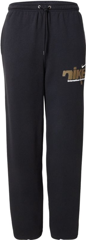 Nike Sportswear Broek 'CLUB'  goud / zwart / wit