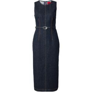 HUGO Jurk 'Gamelia 1'  donkerblauw