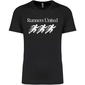 F4NT4STIC Shirt 'Sports Runners United'  zwart / wit