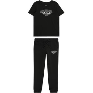 JACK & JONES MINI Joggingpak 'JJMakoto'  zwart / wit