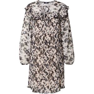 Wallis Blousejurk  beige / lichtblauw / zwart