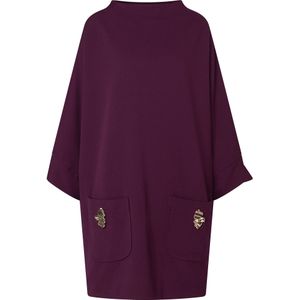 Ana Alcazar Jurk 'Adwoni'  bordeaux