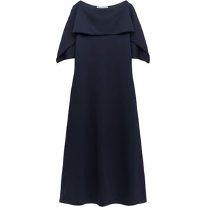 Adolfo Dominguez Jurk  marine / wit