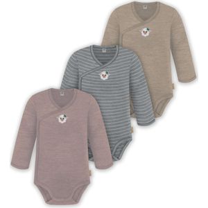 normani Rompertje/body  beige / grijs / rosa