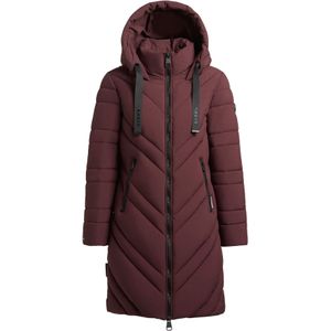 khujo - Taby - Wintermantel - Karmijnrood - Gewatteerd met Capuchon