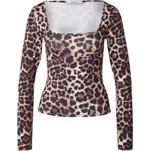 ABOUT YOU Shirt 'Penny'  beige / bruin / zwart